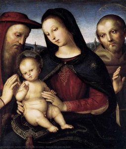 Madonna With Child And Saints — Raphael