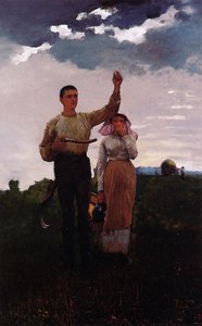 Answering The Horn — Winslow Homer