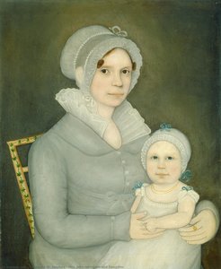 Mrs. John Harrisson And Daughter — Frederick W. Mayhew