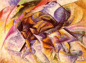 Cyclist — Umberto Boccioni