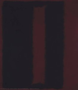 Black On Maroon — Mark Rothko