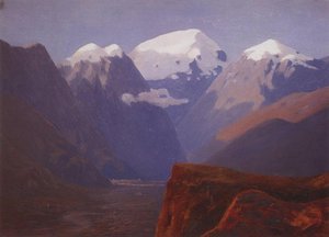 Snow Tops — Arkhip Ivanovich Kuindzhi, Realism