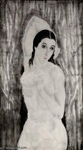 Nu Au Bras Leve — Léonard Tsuguharu Foujita