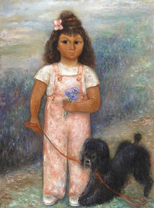 Little Girl From Venezuela, (1940) — Reuven Rubin