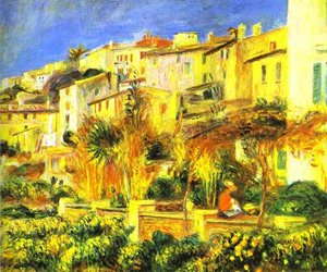Terrace At Cagnes — Pierre-auguste Renoir