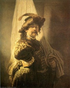 Standard Bearer — Rembrandt Van Rijn, Baroque