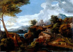 The Flight From Troy — Francisque Millet