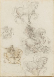 Designs For An Equestrian Monument — Leonardo Da Vinci