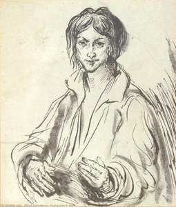 Young Man In Bust — Alfred Dehodencq