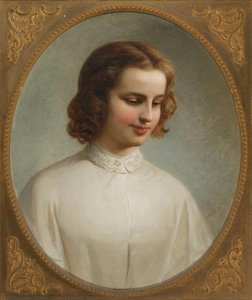 Portrait Of Julia Parmly — Thomas Pritchard Rossiter