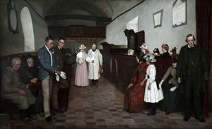 Happy Is The Bride — James Hayllar, Victorian Genre Painting