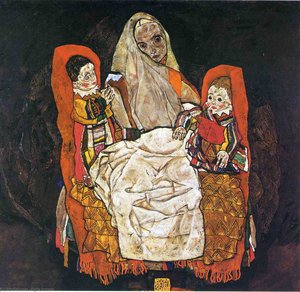 Untitled (608) — Egon Schiele, Expressionism