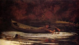 Hound And Hunter — Winslow Homer