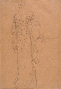 Study For Portrait Of Adele Bloch-bauer I — Gustav Klimt, Viennese Secession