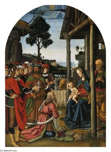 The Adoration Of The Magi — Vannucci Pietro (le Perugin)