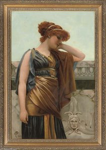 A Classical Beauty — Henry Ryland