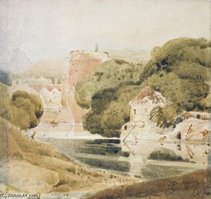 A Screen, Norwich Cathedral_2 — John Sell Cotman