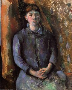 Portrait Of Madame Cezanne — Paul Cézanne, Post-impressionism