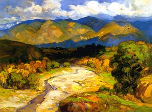 Cloud Shadows — Franz Bischoff, Impressionism