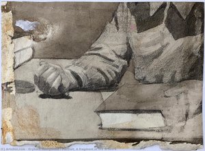 Portrait. A Fragment Of The Artwork — Hryhorii Havrylenko