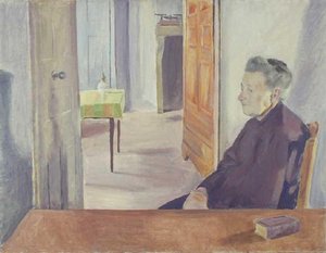 Méditations, 1953 (mme Thibaudet Mère) (titre Du Tableau) — Thibaudet Louis