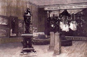 Room Dedicated To Spanish Art In Venice I Bienalde — José Villegas Cordero, Academic Illustration