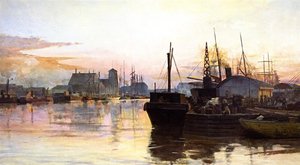 The City's Toil — Frederick Mccubbin