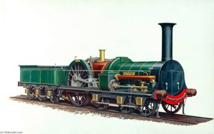 London And North Western Railway 6–2–0 Locomotive 'liverpool' — Henry Maurice Whitcombe