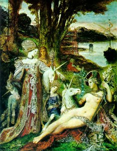 The Unicorns — Gustave Moreau