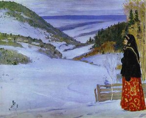 Winter In Ski — Mikhail Nesterov