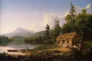 Home In The Woods — Thomas Cole