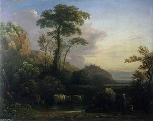 Harlech Castle — John Varley I (the Older)