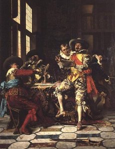 Les Chanteurs — Adolphe Alexander Lesrel