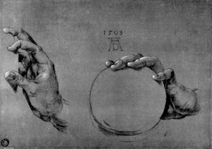 Hand Of God The Father — Albrecht Dürer, Renaissance Printmaking