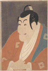 Kubuki Actor Ichikawa Ebizō As Takemura Sadanoshin — Toshusai Sharaku, Ukiyo-e
