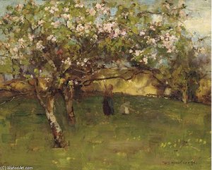In The Orchard — William Stewart Macgeorge