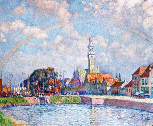 Rainbow Over Veere — Theo Van Rysselberghe