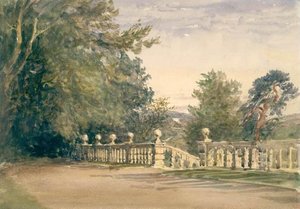 The Terrace, Haddon Hall — David Cox