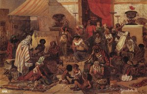 Christ Driving The Merchants From The Temple — Vasily Ivanovich Surikov