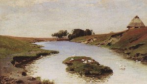 Landscape With A River — Vasily Dmitrievich Polenov
