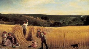 The Valleys Stand Thick With Corn — Richard Redgrave
