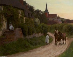 Evening In The Village