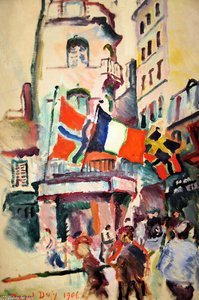 July 14 In Le Havre — Raoul Dufy