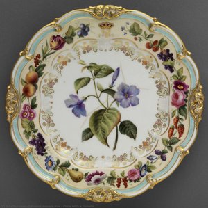 Plate With A Camelia — Edouard Honoré Ave