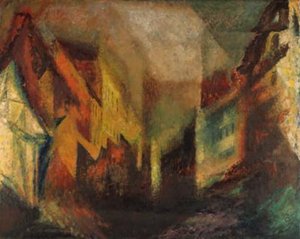 Afternoon Light I (strae In Treptow) — Lyonel Feininger
