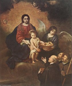 The Infant Jesus Distributing Bread To Pilgrims — Bartolomé Esteban Murillo