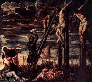 The Crucifixion Of Christ — Jacopo Tintoretto