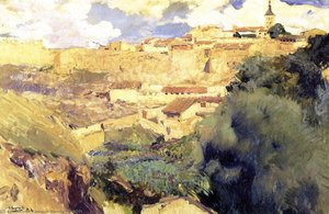 Walls Of Segovia — Joaquín Sorolla Y Bastida