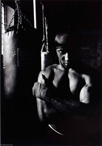 Unidentified Boxer With Arms Crossed — Christina Koci Hernandez