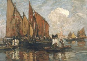 Venice St Mark's From The Lagoon — Frank Brangwyn